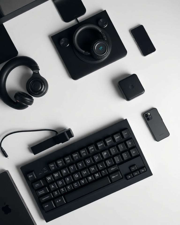 Teclado mecánico minimalista