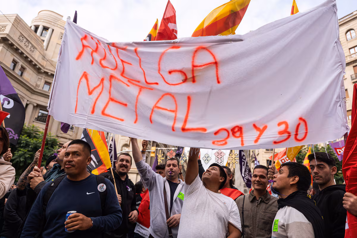 Sindicatos y Empresa Alcanzan Preacuerdo para Cancelar Huelgas del Sector Metal en Barcelona » Revista Emprendimiento