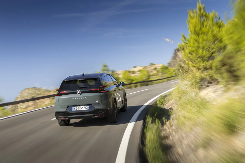 C5 Aircross en carreteras de Mallorca