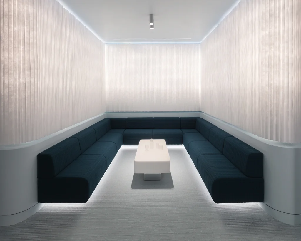 Espacio interior de la clínica
