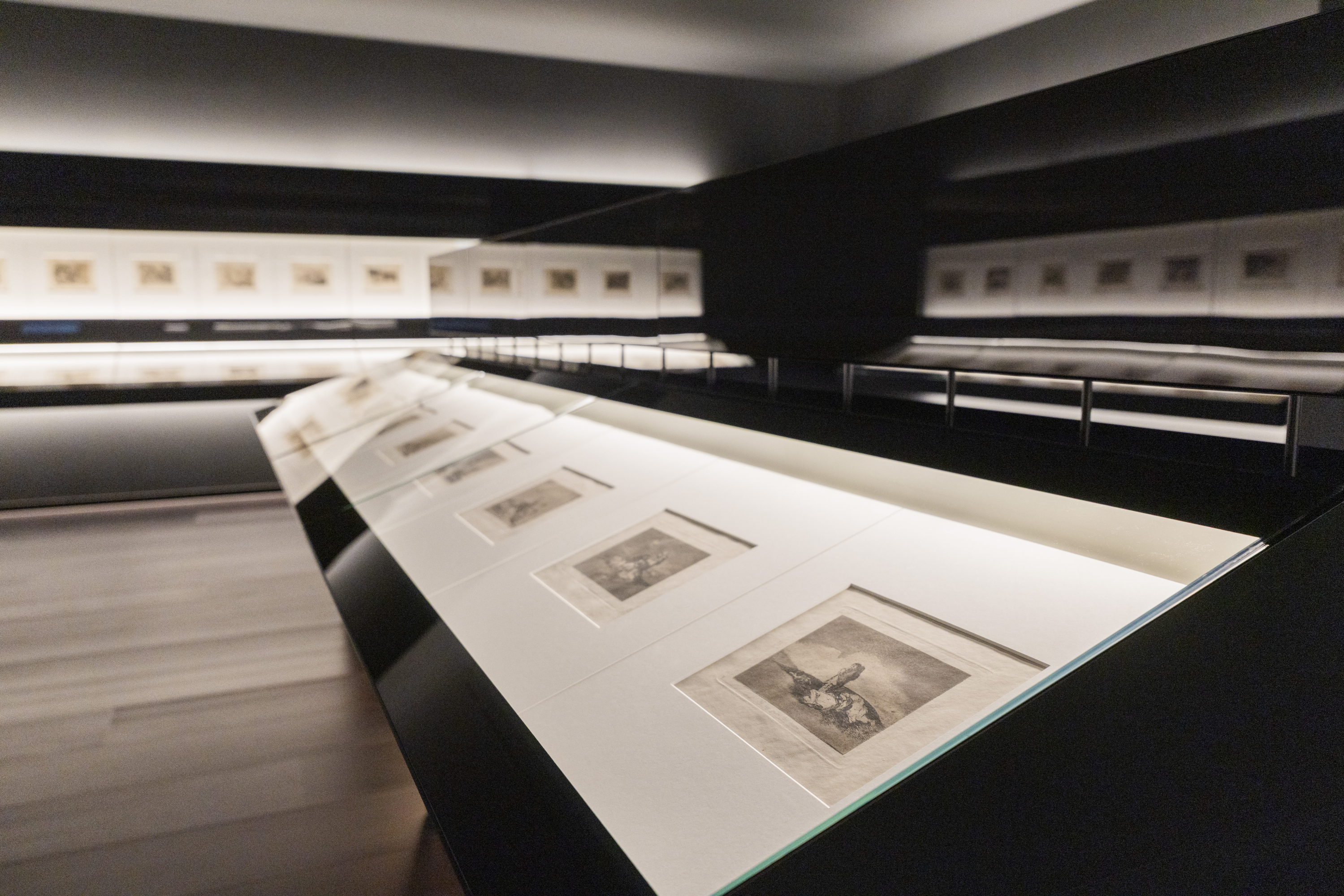 Sala de estampas del Museo Goya