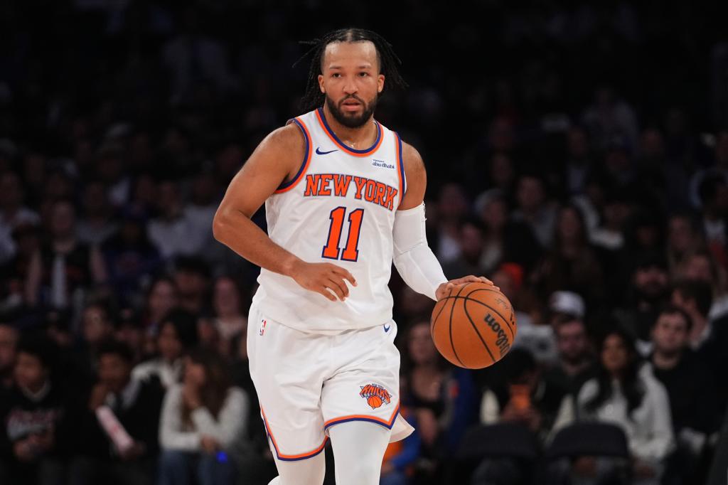 Jalen Brunson, estrella de los campeones Knicks.